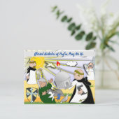 Gesegneter Nikolaus von Paglia Postcard Postkarte (Stehend Vorderseite)