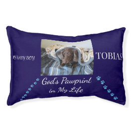 Gesegneter Pfotenabdruck-Ruheplatz Haustierbett