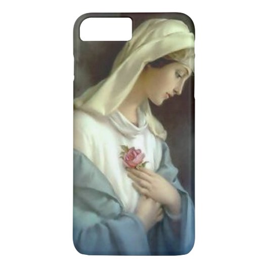 Gesegneter religiöser Vintager Katholischer Case-Mate iPhone Hülle (Rückseite)