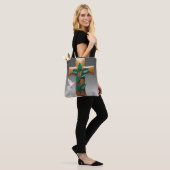 Gesegneter Strom Glaube Tasche (Am Model)