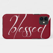 Gesegneter tiefroter Aussage iPhone 5s Fall Case-Mate iPhone Hülle (Rückseite (Horizontal))