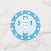 Gesegneter Tisch Confetti Konfetti (Klein Vorderseite)