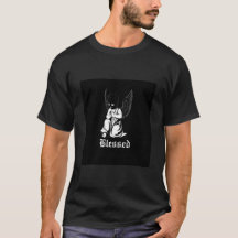 Gesegneter Trap-Star-T - Shirt in Schwarz