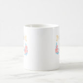 Gesegneter und auserwählter personalisierter Mutte Kaffeetasse (Mittel)