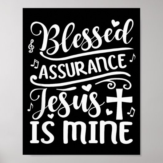 Gesegneter Urance Jesus gehört mir Poster (Vorne)