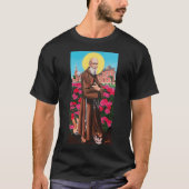 Gesegneter Vater Solanus Casey Jah Sunny Arts Desi T-Shirt (Vorderseite)