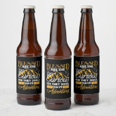 Gesegnetes Abenteuer Bierflaschenetikett (Flaschen)