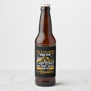 Gesegnetes Abenteuer Bierflaschenetikett