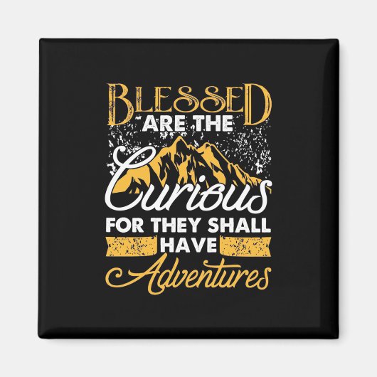 Gesegnetes Abenteuer Magnet (Vorne)