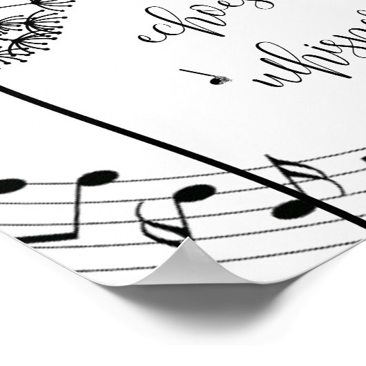 Gesegnetes Assurance Hymn Christlich Poster (Ecke)