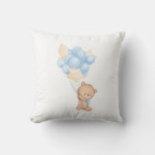 Gesegnetes Baby Boy Throw Kissen (Vorderseite)