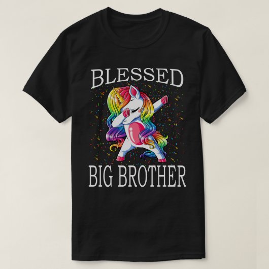 Gesegnetes BIG BROTHER Unicorn T-Shirt (Design vorne)