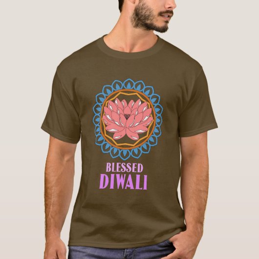 Gesegnetes Diwali T-Shirt (Vorderseite)