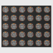 Gesegnetes Erntedank Geschenkpapier (Flach)