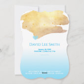 "Gesegnetes" Foto Feiertagskarte (Rückseite)