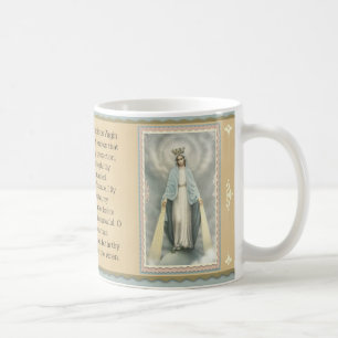Gesegnetes Gebet Jungfrau-Marys Memorare Kaffeetasse