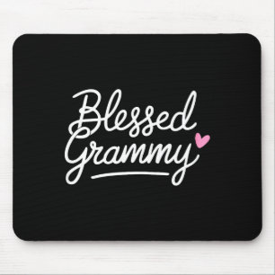 Gesegnetes Grammy-Shirt Frauen Oma Grammy Mütter Mousepad