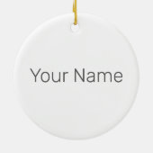 Gesegnetes Halo Religious Design für Christliches  Keramik Ornament (Hinten)