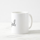 Gesegnetes Hashtag Kaffeetasse (VorderseiteRechts)