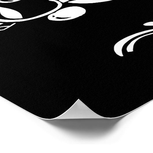 Gesegnetes Jeremiah 17 Poster (Ecke)