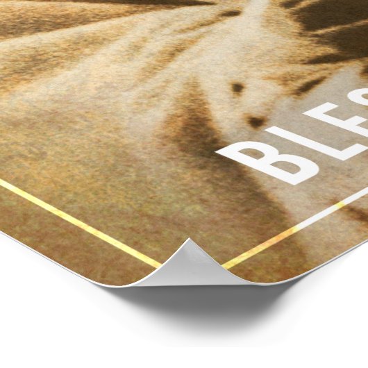 Gesegnetes Jerzy Popiełuszko Poster (Ecke)