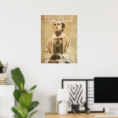 Gesegnetes Jerzy Popiełuszko Poster (Heimbüro)