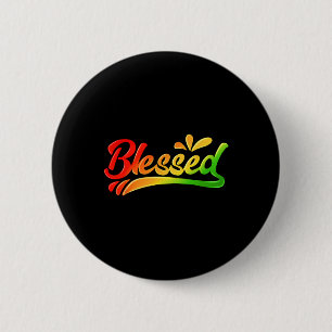Gesegnetes Juneteentes Shirt Afrikanische Amerikan Button