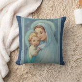 Gesegnetes Jungfrau-Mary-Mutter-Baby Jesus Kissen (Decke)