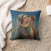 Gesegnetes Jungfrau-Mutter-Mary-Baby Jesus Kissen (Decke)