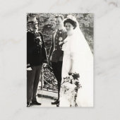 Gesegnetes Karl & Zita Wedding Holy Card Platzkarte (Vorderseite)