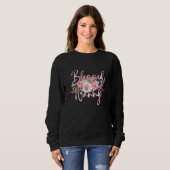 Gesegnetes Kindermädchen Sweatshirt (Vorne ganz)