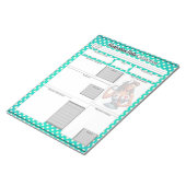 Gesegnetes Krankenpflege _ Sammlung von Medikation Notizblock (angewinkelt)