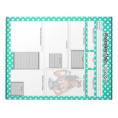 Gesegnetes Krankenpflege _ Sammlung von Medikation Notizblock (Vorderseite)