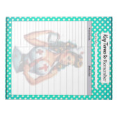 Gesegnetes Krankenpflegelchen _ Schlüsselbegriffe  Notizblock (Vorderseite)