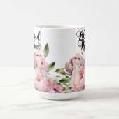 Gesegnetes Mama mit schönen Blume Kaffeetasse (Mittel)