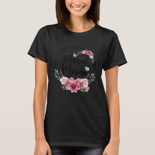 Gesegnetes Meme mit floralen Muttertag 2023 T-Shirt