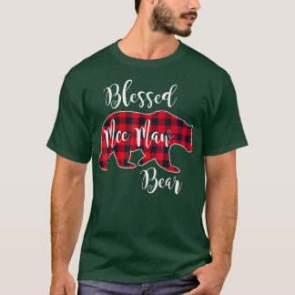 Gesegnetes Mew Maw Bear Red Buffalo Karo Kariert G T-Shirt
