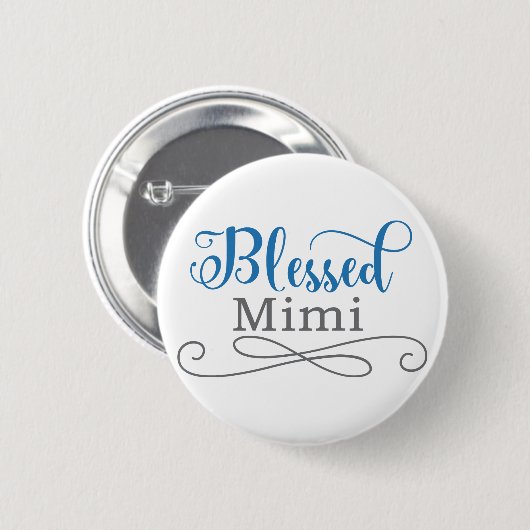 Gesegnetes Mimi Button (Vorne & Hinten)