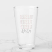 Gesegnetes Mimi | Geschenke für Mimi Oma Glas (Rückseite)