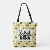 Gesegnetes Nana Sunflower Tasche (Rückseite)
