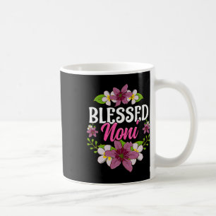 Gesegnetes Noni-Shirt Mütter Tag Niedliches Blumen Kaffeetasse