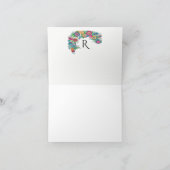 Gesegnetes Notecard Feiertagskarte (Innenseite)