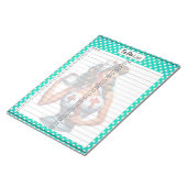 Gesegnetes Nurse Pinup_ Notizblock (angewinkelt)