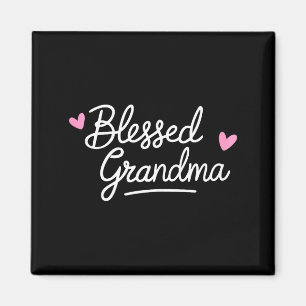 Gesegnetes Oma-Shirt Frauen Großmutter Muttertag Magnet