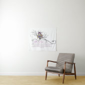 Gesegnetes Osterband Wandteppich (Beispiel (Horizontal))