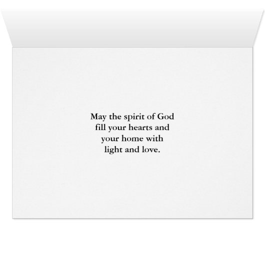 Gesegnetes Pfingsttaube im Feuer (Innenansicht Horizontal (Unten))