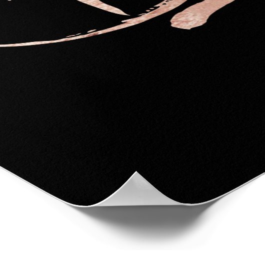 Gesegnetes Poster (Ecke)