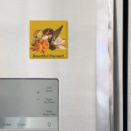 Gesegnetes, reichhaltiges, farbiges Cornucopia Magnet (In Situ (Kühlschrank))