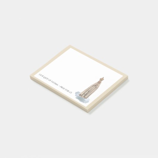 Gesegnetes religiöses Vintages Post-it Klebezettel (angewinkelt)