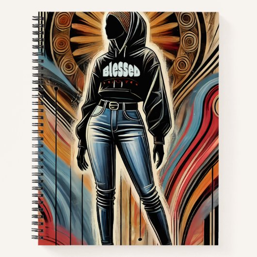 Gesegnetes Religious Theme-Notebook Notizblock (Vorderseite)